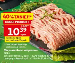 Auchan Mięso mielone wieprzowe oferta