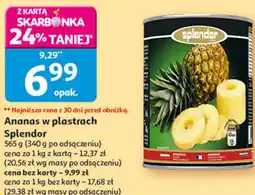 Auchan Ananas w plastrach Splendor oferta