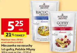 Auchan Mieszanka na racuchy lub gofry, Polskie Młyny oferta