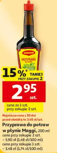 Auchan Przyprawa do potraw w płynie Maggi oferta