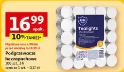 Auchan Podgrzewacze bezzapachowe 100 szt., 3 h oferta