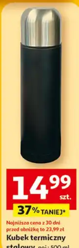 Auchan Kubek termiczny stalowy, poj oferta
