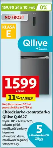 Auchan Chłodziarka-zamrażarka Qilive Q.6627 oferta