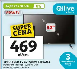 Auchan SMART LED TV 32 Qilive 32HS231 oferta
