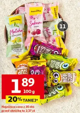 Auchan Galaretki w cukrze Hop Siup lub Sakura & Matcha oferta
