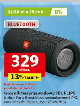 Auchan Głośnik bezprzewodowy JBL FLIP5 oferta