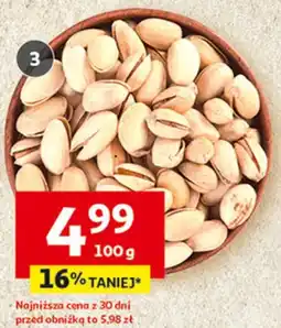 Auchan Pistacje solone drobne oferta