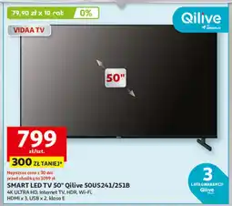 Auchan SMART LED TV 50 Qilive 50US241/251B oferta