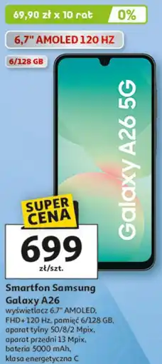 Auchan Smartfon Samsung Galaxy A26 oferta