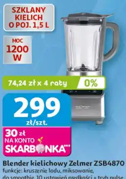 Auchan Blender kielichowy Zelmer ZSB4870 oferta