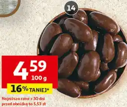 Auchan Daktyle, rodzynki lub żurawina w czekoladzie oferta