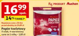 Auchan Papier toaletowy oferta