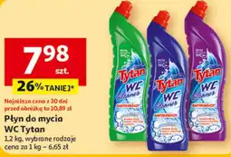 Auchan Płyn do mycia WC Tytan oferta