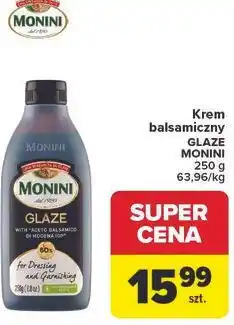 Carrefour Krem balsamiczny GLAZE MONINI oferta