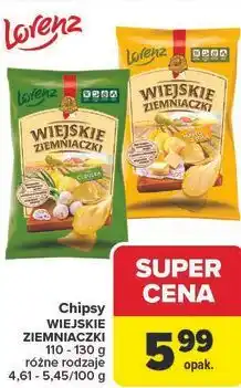 Carrefour Chipsy Wiejskie Ziemniaczki oferta