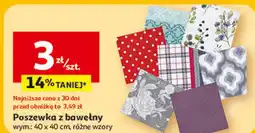 Auchan Poszewka z bawełny oferta