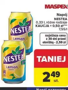 Carrefour Napój NESTEA 0,33 l, różne rodzaje oferta