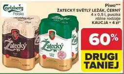 Carrefour Piwo Žatecký Světlý Ležák, Černý oferta