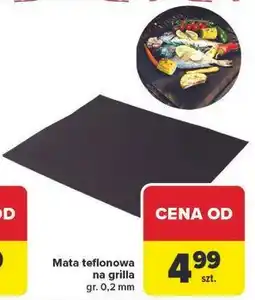 Carrefour Mata teflonowa na grilla oferta