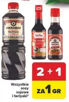 Carrefour Wszystkie sosy sojowe i teriyaki oferta