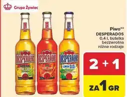 Carrefour Piwo** DESPERADOS 0,4 l, butelka bezzwrotna oferta