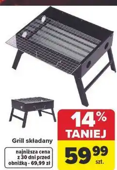Carrefour Grill składany oferta