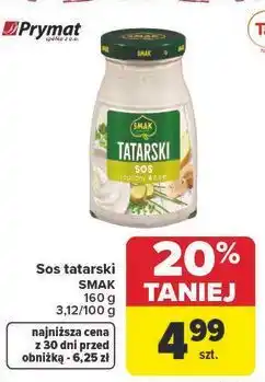 Carrefour Sos tatarski SMAK oferta