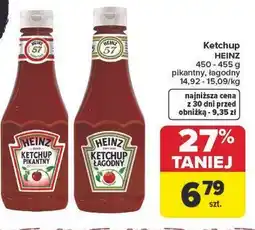 Carrefour Ketchup HEINZ pikantny, łagodny oferta