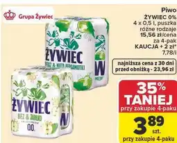 Carrefour Piwo ŻYWIEC 0% oferta