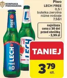 Carrefour Piwo LECH FREE oferta