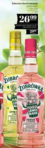 Polomarket Żubrówka Hard Lemonade oferta