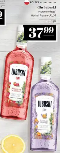 Polomarket Gin Lubuski wybrane rodzaje oferta