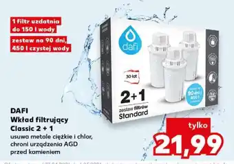 Kaufland DAFI Wkład filtrujący Classic 2 + 1 oferta