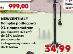 Kaufland NEWCENTIAL Pompka podłogowa XL z manometrem oferta