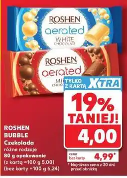 Kaufland ROSHEN BUBBLE Czekolada oferta