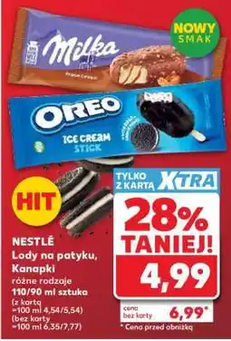Kaufland NESTLÉ Lody na patyku, Kanapki oferta