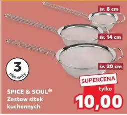 Kaufland SPICE & SOUL Zestaw sitek kuchennych oferta