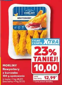 Kaufland MORLINY Newyorkery z kurczaka 350 g opakowanie oferta