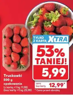 Kaufland Truskawki 500 g opakowanie oferta