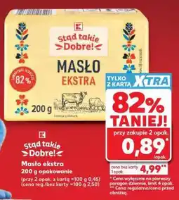 Kaufland Masło Ekstra oferta