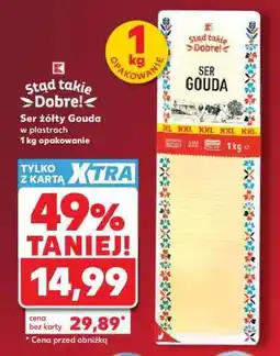 Kaufland Ser żółty* GOUDA oferta