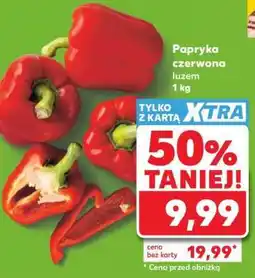 Kaufland Papryka czerwona luzem 1 kg oferta