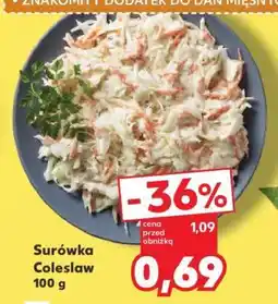 Kaufland Surówka Coleslaw 100 g oferta