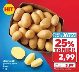 Kaufland Ziemniaki jadalne, myte, luzem 1 kg oferta