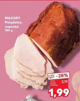 Kaufland MAZURY Polędwica sopocka 100 g oferta