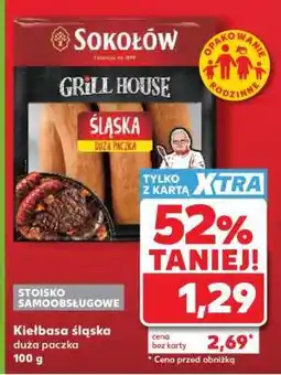 Kaufland Kiełbasa ślaska duza paczka oferta