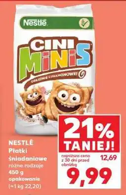 Kaufland NESTLÉ Płatki śniadaniowe różne rodzaje 450 g opakowanie oferta