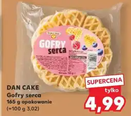 Kaufland DAN CAKE Gofry serca oferta
