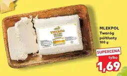 Kaufland MLEKPOL Twaróg półtłusty 100 g oferta