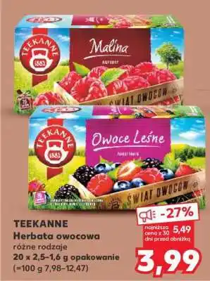 Kaufland TEEKANNE Herbata owocowa oferta